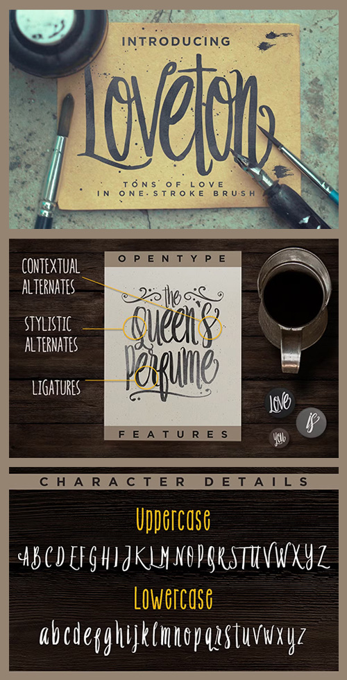 Loveton Typeface 231435