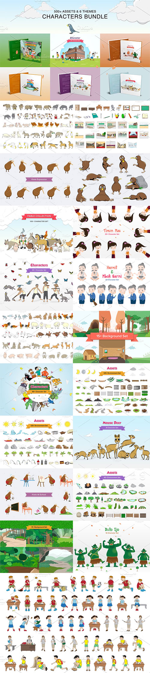 Storry Telling Characters Bundle 1219121