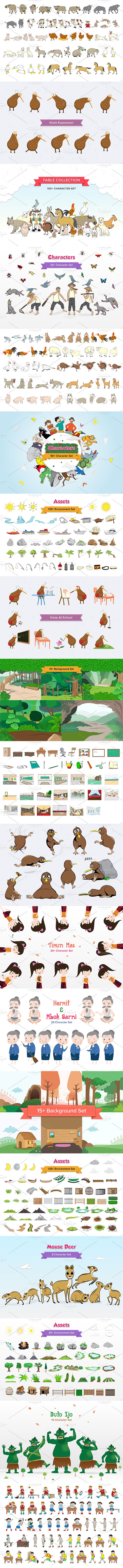 Storry Telling Characters Bundle 1219121