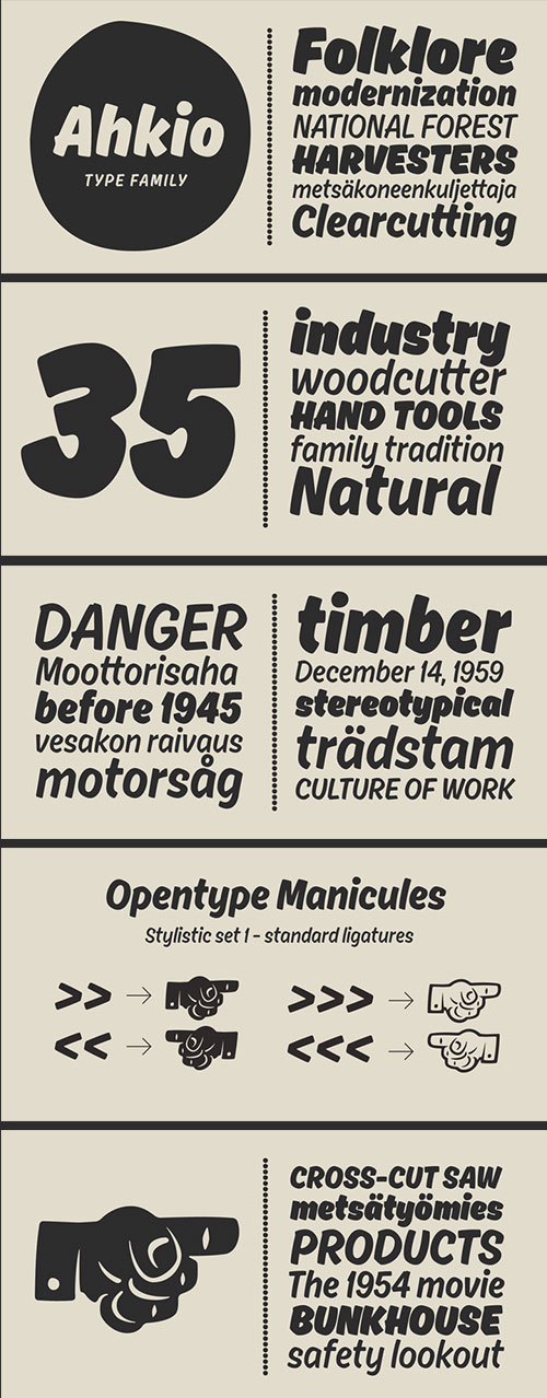 Ahkio - Soft & Vintage Look 5xOTF 1091425