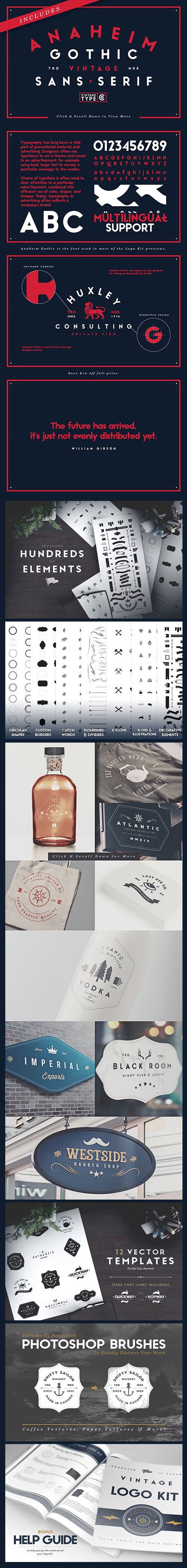 Vintage Logo Kit PRO 493956