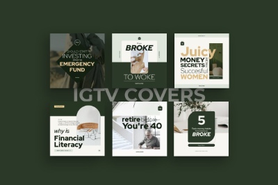 Financial Instagram Creator CANVA PS 7001248