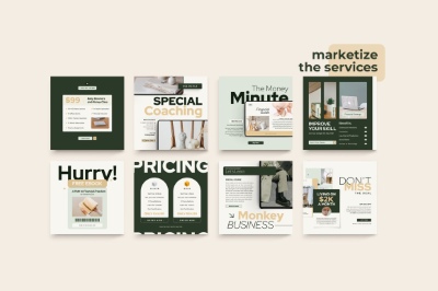 Financial Instagram Creator CANVA PS 7001248