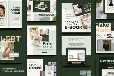Financial Instagram Creator CANVA PS 7001248