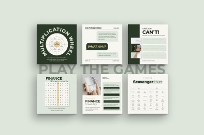 Financial Instagram Creator CANVA PS 7001248