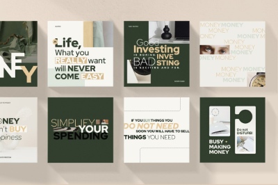Financial Instagram Creator CANVA PS 7001248