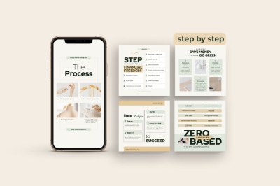 Financial Instagram Creator CANVA PS 7001248