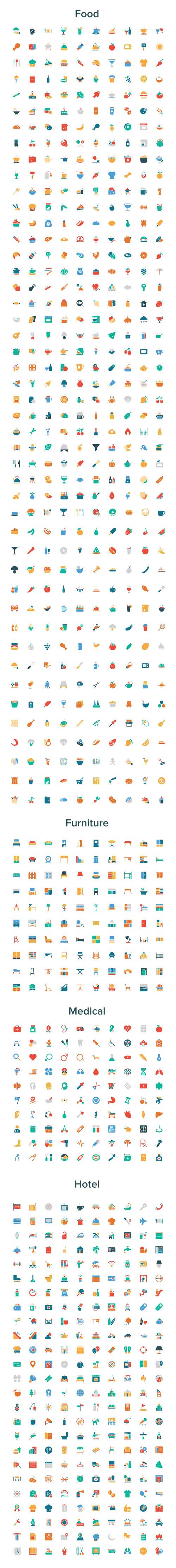 2400+ Colored Vector Icons Bundle 196710 2400+ Colored Vector Icons Bundle 196710