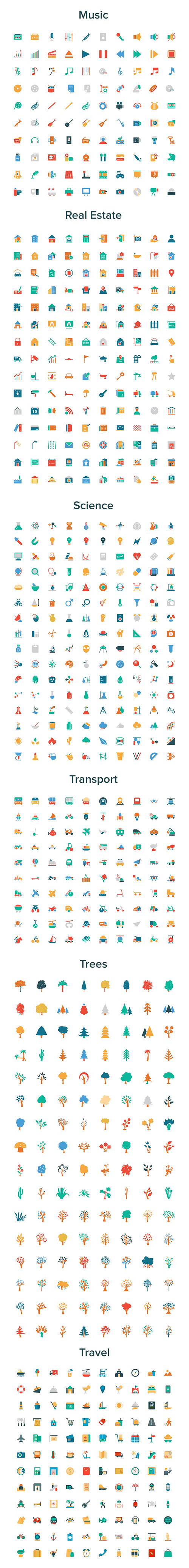 2400+ Colored Vector Icons Bundle 196710 2400+ Colored Vector Icons Bundle 196710