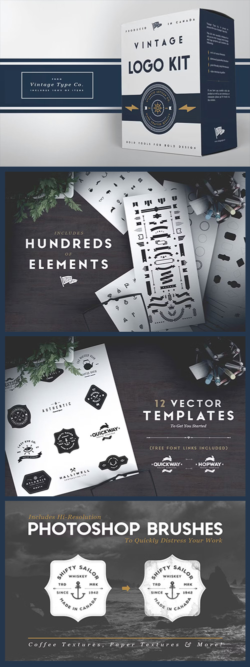 Vintage Logo Kit 486922 Vintage Logo Kit 486922