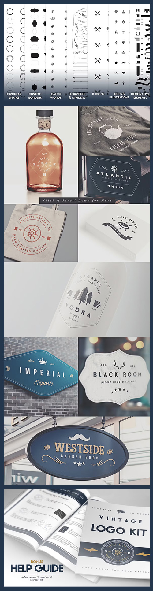 Vintage Logo Kit 486922 Vintage Logo Kit 486922