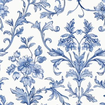 Toile De Jouy Print Design - Vintage Seamless Patterns #1, 37xEPS