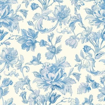 Toile De Jouy Print Design - Vintage Seamless Patterns #1, 37xEPS
