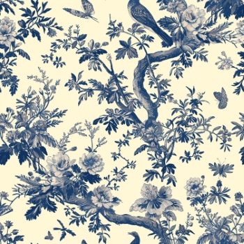Toile De Jouy Print Design - Vintage Seamless Patterns #1, 37xEPS