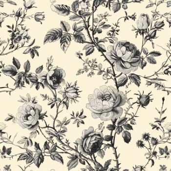 Toile De Jouy Print Design - Vintage Seamless Patterns #1, 37xEPS