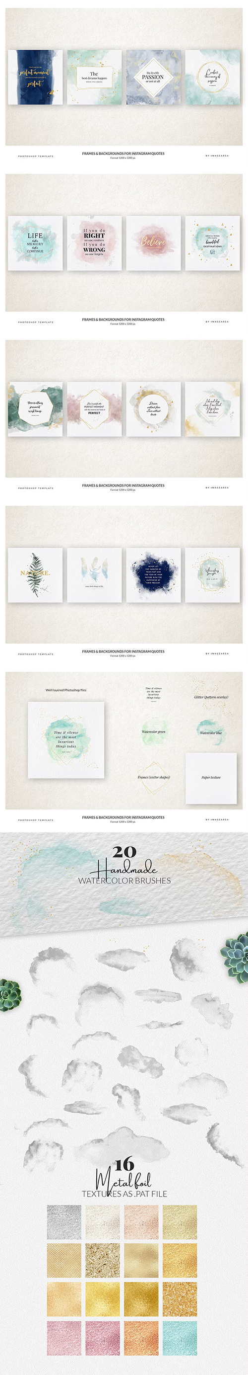 Frames & Backgrounds for Instangram Quotes 2745041