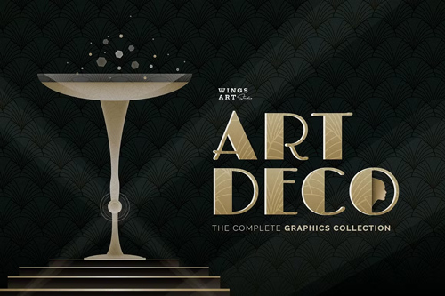 Complete Art Deco Graphics Bundle 1057914