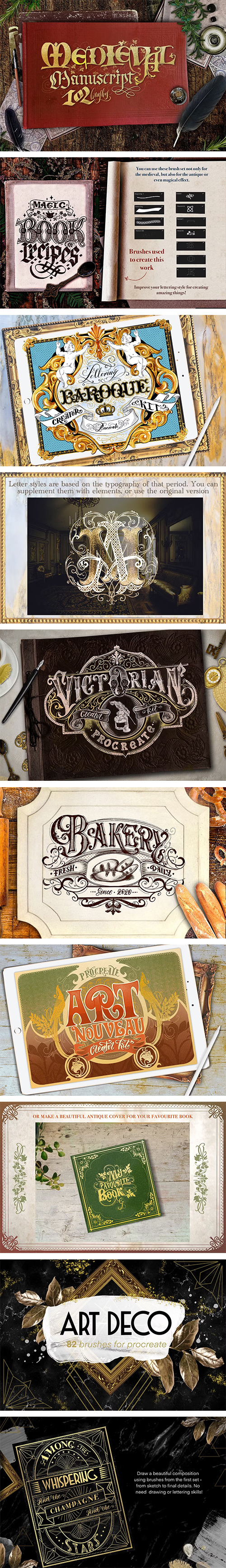 Vintage Lettering Bundle 4923868 Vintage Lettering Bundle 4923868