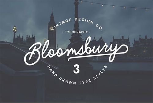 Bloomsbury - Script, Sans & Serif 504867 Bloomsbury - Script, Sans & Serif 504867
