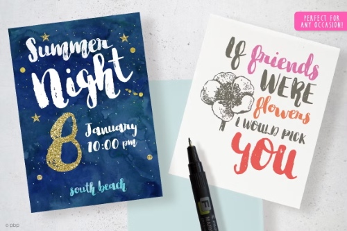 Brush Font Glamorous 714033