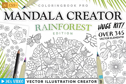 Rainforest Illustration Creator AIA/AIT/AI 1778495