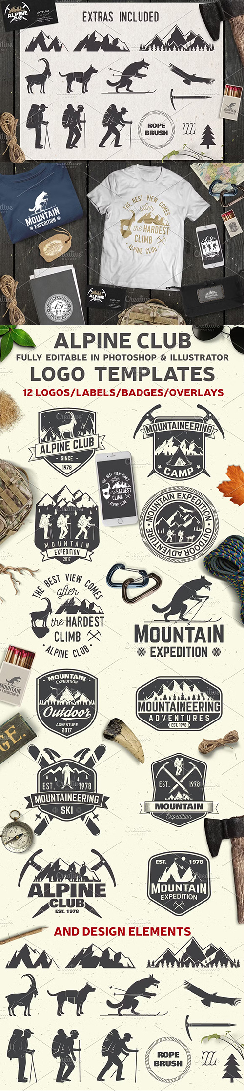 Alpine Club Vintage Collection 1790300