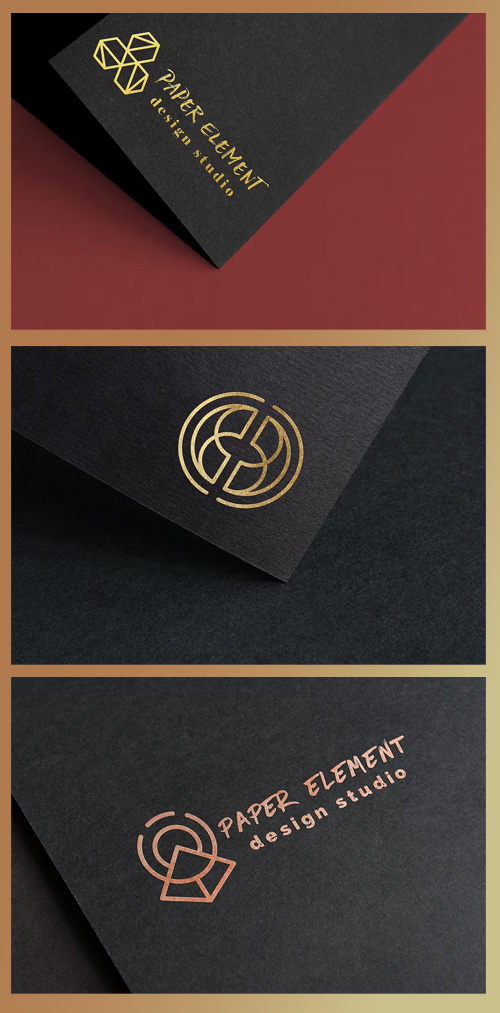 500 Gold Foil Layer Styles Photoshop 739024