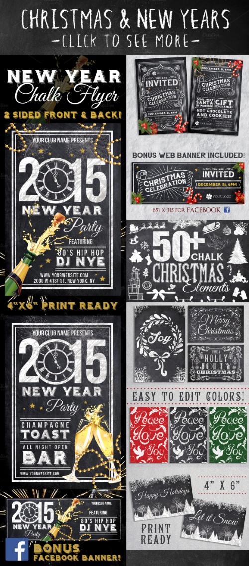 Mega Chalk Holiday Occasions Bundle 250230