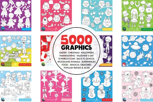 5000 in 1 - Black Lines Mega Bundle 1779227