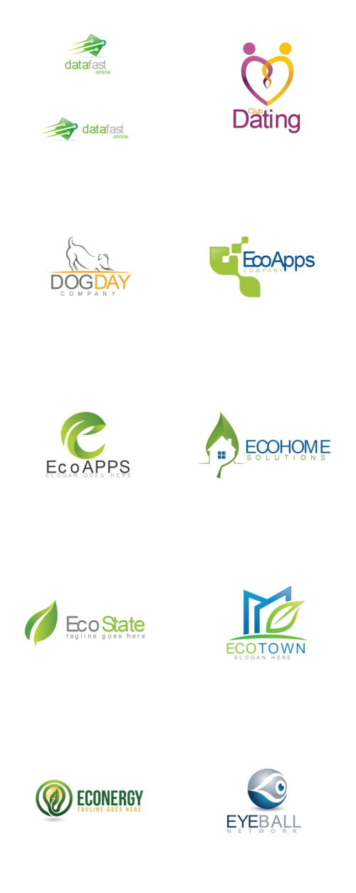 64 Logo Templates EPS 483868