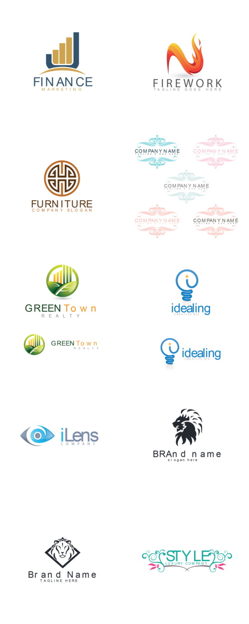 64 Logo Templates EPS 483868