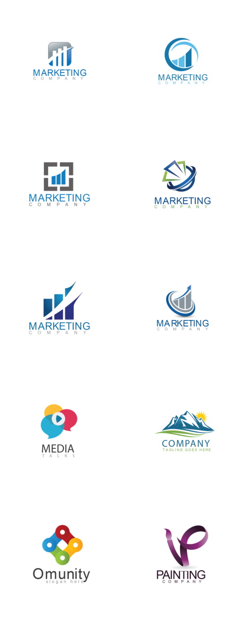 64 Logo Templates EPS 483868