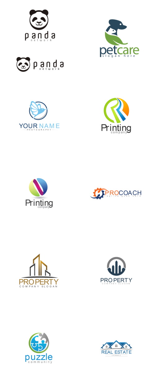 64 Logo Templates EPS 483868