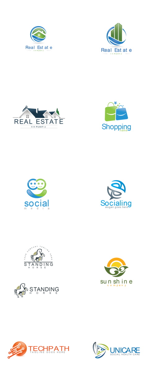 64 Logo Templates EPS 483868