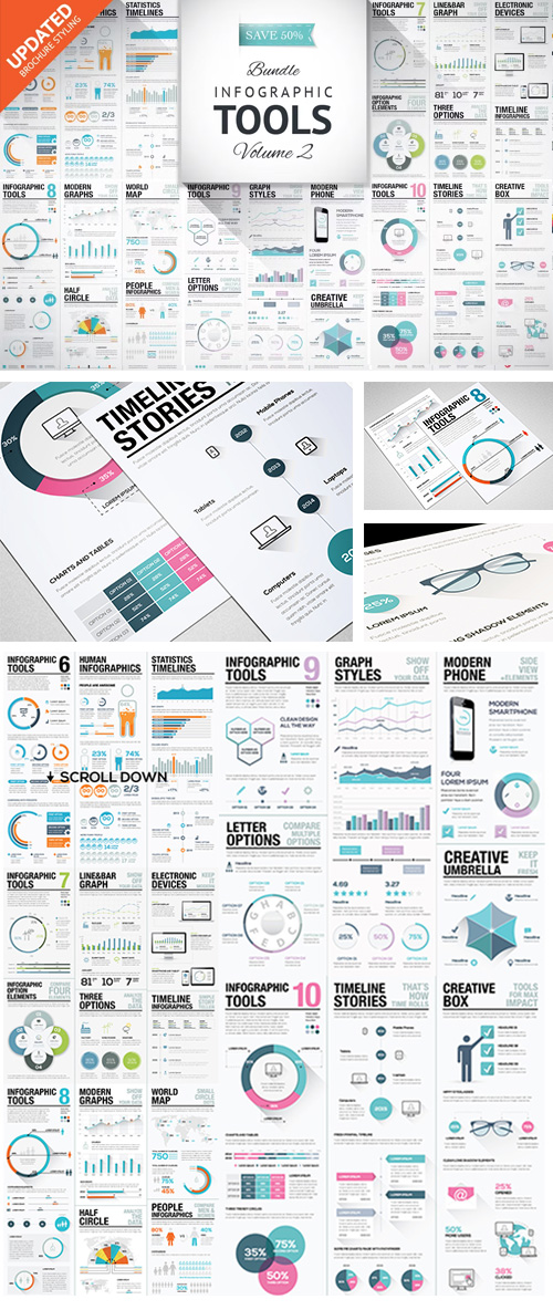 Infographic Elements Bundle #2, 94408