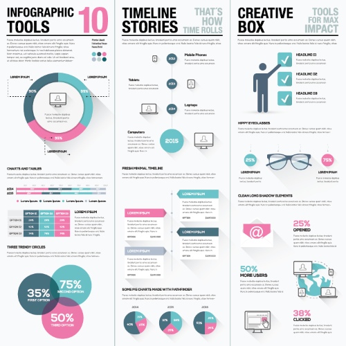 Infographic Elements Bundle #2, 94408