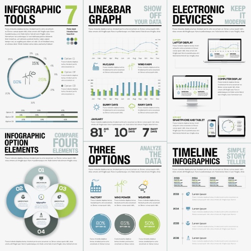 Infographic Elements Bundle #2, 94408