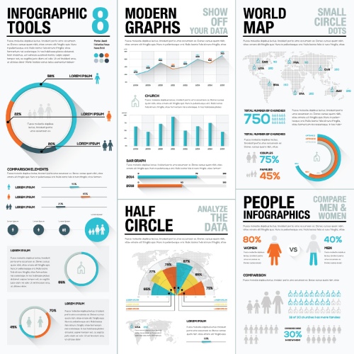 Infographic Elements Bundle #2, 94408
