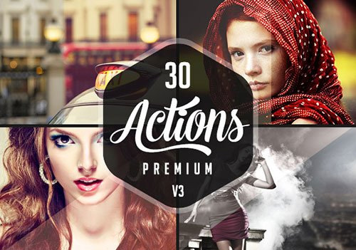 30 Premium Photoshop Actions 3, 6084588