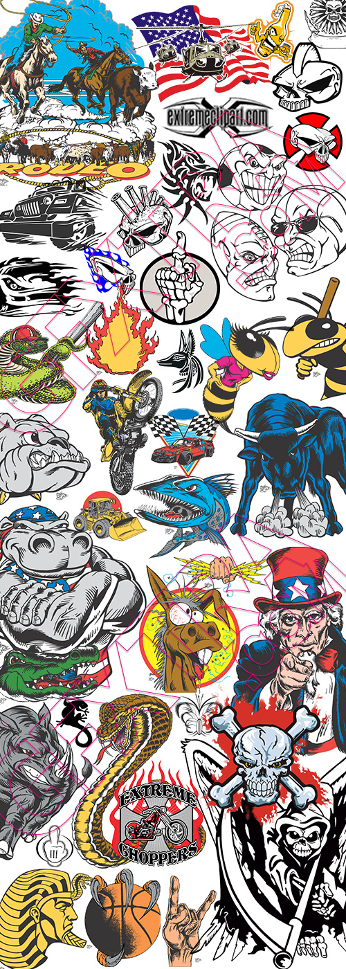 Extreme ClipArt - Full Collection 3800xEPS