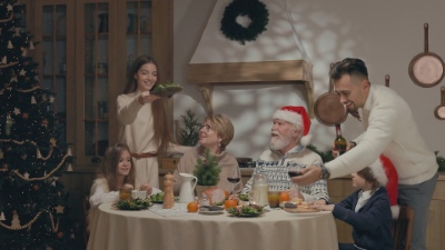 Christmas Dinner Footages #2, 11xMOV 4k 8k ProRes