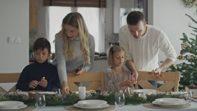Christmas Dinner Footages #2, 11xMOV 4k 8k ProRes