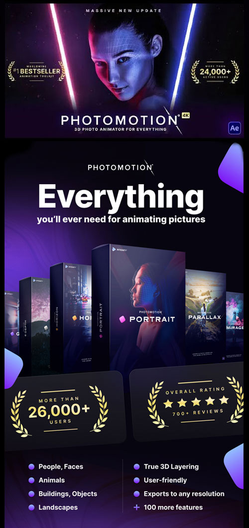 Photomotion ® - 3D Photo Animator (6 in 1) V11.1 13922688