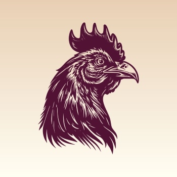 Chicken & Rooster Logos, Patterns 31xAI