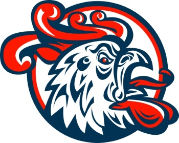 Chicken & Rooster Logos, Patterns 31xAI