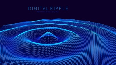 Digital Neural Network, Abstract Spheres & Grids of Dot Particles 28xAI