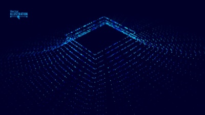 Digital Neural Network, Abstract Spheres & Grids of Dot Particles 28xAI