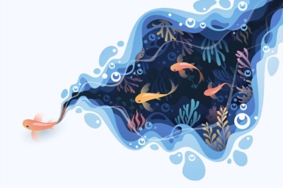 Nature Concept Paper Cuts 19xAI Nature Concept Paper Cuts 19xAI