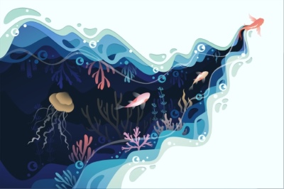 Nature Concept Paper Cuts 19xAI Nature Concept Paper Cuts 19xAI