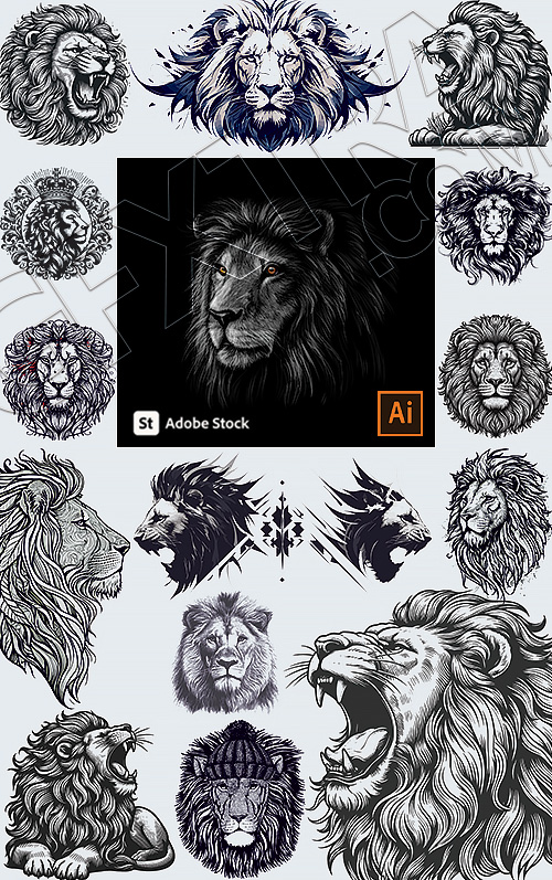 Lion Vectors #1, 30xAI